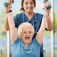 Senior Exercising